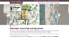 Desktop Screenshot of interstille.si